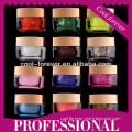 12 colors glass bottle nail art UV color gel skiny sequins kit gel polish